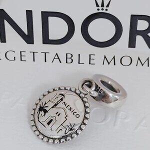 Pandora Mexico Dangle Charm S925 Silver with box